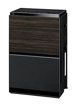 【中古】パナソニック 加湿 空気清浄機 ナノイーX 48兆 エコナビ搭載 手ごわい花粉を抑制し、パワフルに吸引 ~40畳 木目調 F-VXW90-TM