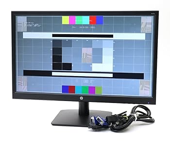 【中古】hp N223v Monitor 21.5インチ非光沢パネル フルHD 1920x1080ドット DVI-D/アナログRGB入力 10000h未満