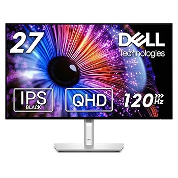 Other - 【中古】Dell U2724DE 27インチ Thunderbolt USB-C ハブ モニター 2560×1440/HDMI、DisplayPort/シルバー/スピーカー：なし(メーカー3年保証、良品先出