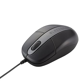 ����šۡ�2007ǯ��ǥ��ELECOM ���ؼ��ޥ��� USB��³ EU RoHS������ �ʰץѥå����� �֥�å� M-M2URBK/RS