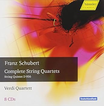 【中古】シューベルト:弦楽四重奏曲全集 / ヴェルディ四重奏団 (Schubert : Complete String Quartets / Verdi Quartet) (8CD) Box Set