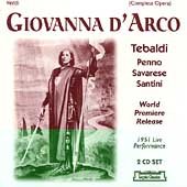 【中古】Giovanna D'Arco