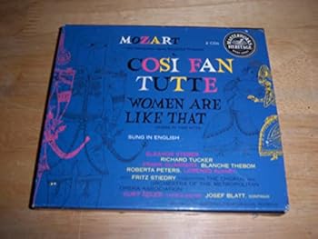 【中古】Cosi Fan Tutte-Complete Opera