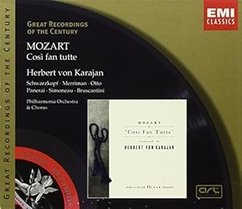 【中古】Great Recordings Of The Century - Mozart: Cosi Fan Tutte / Karajan, Schwarzkopf, Merriman, Otto, Simoneau, et al
