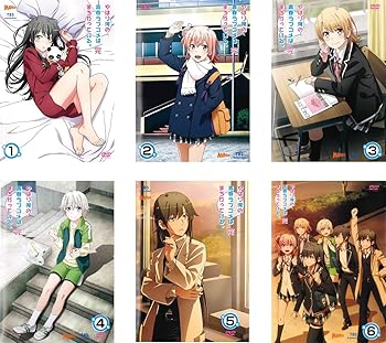 [중고] 역시 내 청춘 러브 쌀은 틀렸다. 완 [렌탈 떨어짐] 전 6 권 세트 [마켓 플레이스 DVD 세트 상품]