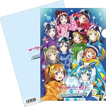 [중고] 러브라이브! μ's × SNOW MIKU 2016 클리어 파일