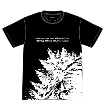 GODZILLA Humans or Godzilla : Only One Survives Tシャツ Mサイズ