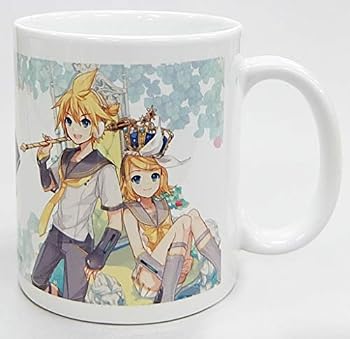 【中古】VOCALOID 鏡音リン・レン 10th Anniversary Shop限定 マグカップ 鏡音リン＆鏡音レン(A/リン王冠) 単品