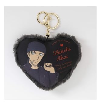 【中古】KADOKAWA 名探偵コナン ふわふわハートバッグチャーム 赤井秀一
