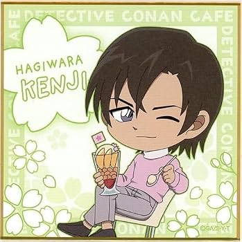 セガ ラッキーくじオンライン「名探偵コナンカフェ -POLICE×CAFETERIA-」 E賞 ミニ色紙  単品