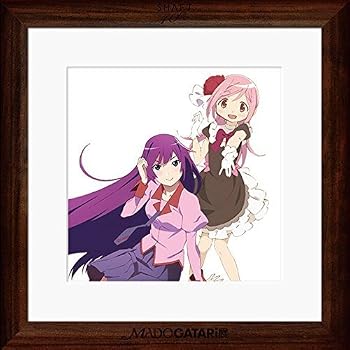 [중고] 이치 반 쿠지 V 프리미엄 샤프트 40 주년 기념 MADOGATARI 전 2 등 미니 액자 첨부 아트 [마도카 X 히타기]