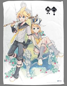 【中古】VOCALOID 鏡音リン・レン 10th Anniversary Shop限定 ブランケット 鏡音リン＆鏡音レン(A/リン王冠) 単品