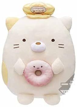 [중고] 이치 반 쿠지 스미코 쿠라시 ~ 도넛 어떻습니까? ~ 마지막 원상 고양이 점원 봉제 인형 [전 1 종]