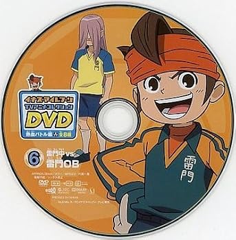 [중고] 식완 이나즈마 일레븐 TV 애니메이션 컬렉션 DVD 열혈 배틀편 6 [카미나리몬 중 VS 카미나리몬 OB] 단품