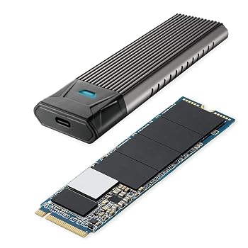 エレコム 内蔵SSD 256GB M.2 2280 PCIe接続 HDDケース付 データ移行ソフト HD革命 Copy Drive Lite付 ESD-IM20256G