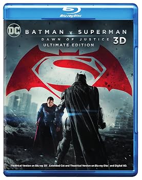 Batman v Superman: Dawn of Justice (Ultimate Edition Blu-ray + Theatrical Blu-ray + 3D-Blu-Ray + UltraViolet Combo Pack)