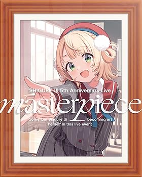 【中古】SHIGURE UI 5th Anniversary Live “masterpiece” Blu-ray【初回限定版】