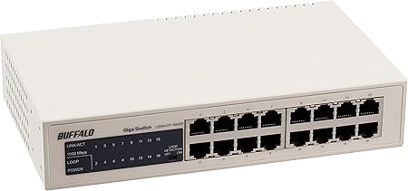 ����š�BUFFALO Giga�б� ��°��� �Ÿ���¢ 16�ݡ��� �ۥ磻�� �����å��󥰥ϥ� ���ܥ᡼���� LSW4-GT-16NSR