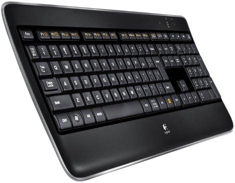 【中古】LOGICOOL ワイヤレスイルミネートキーボード K800