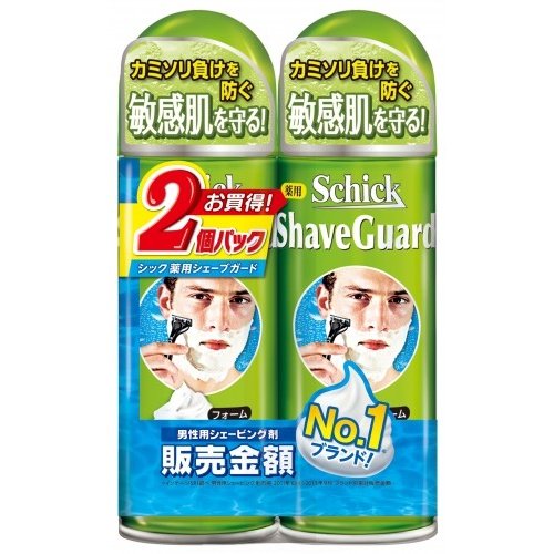 【T】【2個パック♪】 シック 薬用シェーブガード シェービングフォーム (200g×2)