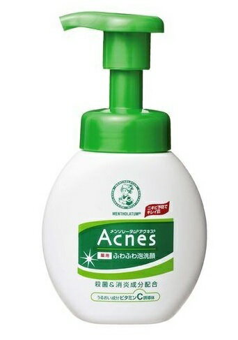 メンソレータム アクネス 薬用ふわふわな泡洗顔 (160mL)