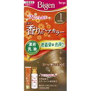 【A】 ビゲン 香りのヘアカラー 濃密乳液 密着染め色持ち タイプ1 かなり明るいライトブラウン