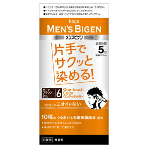 【※ A】 ホーユー メンズビゲン ワンタッチカラー 6 ダークブラウン(40g+40g)