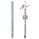 コーセー エスプリーク (ESPRIQUE) W アイブロウ スタイラー ペンシル&パウダー BR300 (0.5g) 1本2役ペンシル&パウダー