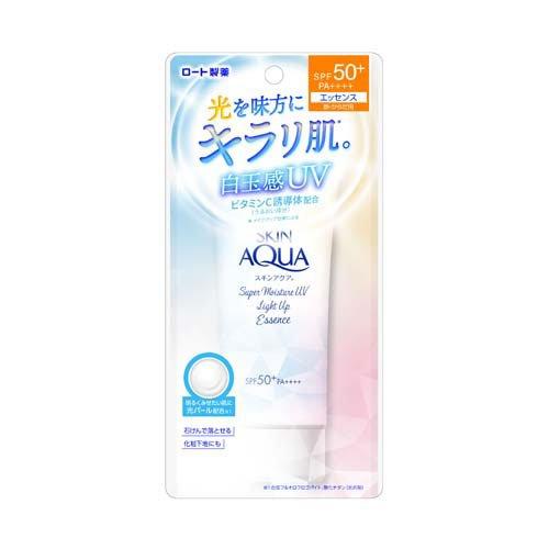 ロート スキンアクア スーパーモイスチャー UVライトアップエッセンス (70g) 日焼け止め ロート スキンアクア スーパーモイスチャー UVライトアップエッセンス (70g) 日焼け止め