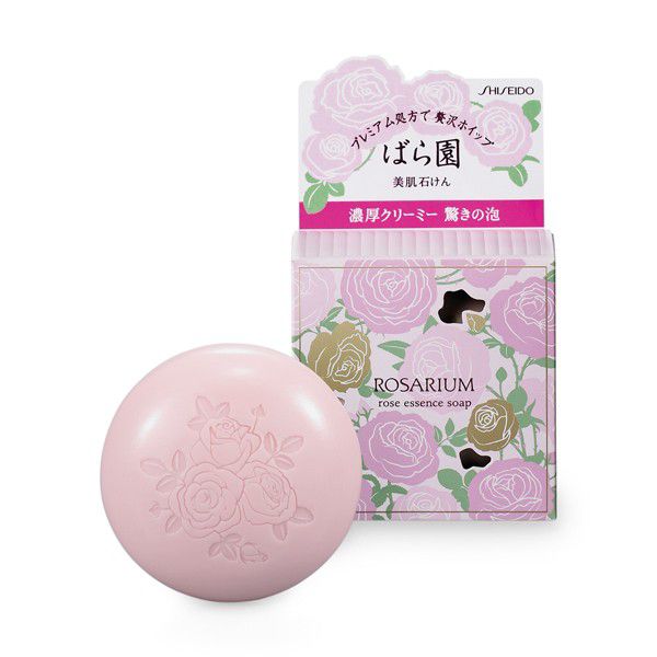 資生堂 ばら園 ローズエッセンスソープ RX(100g) 洗顔料 化粧石鹸 【SHISEIDO フェイスケア 石鹸】