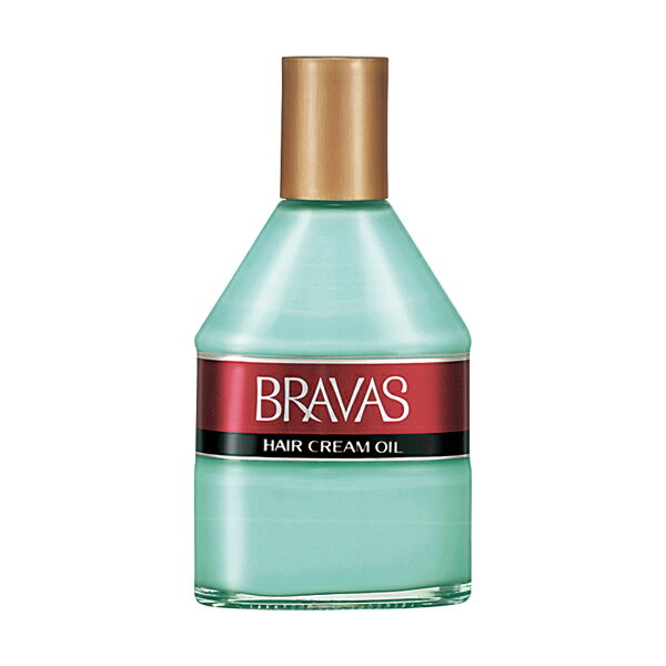 資生堂 ブラバス BRAVAS ヘアクリームオイル (180ml) 男性用 整髪料 スタイリング クリーム オイル ワックス