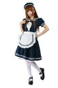 Emily (エミリー) セーラーメイド ツーピースタイプ ネイビー 1着 メイド服 コスプレ衣装