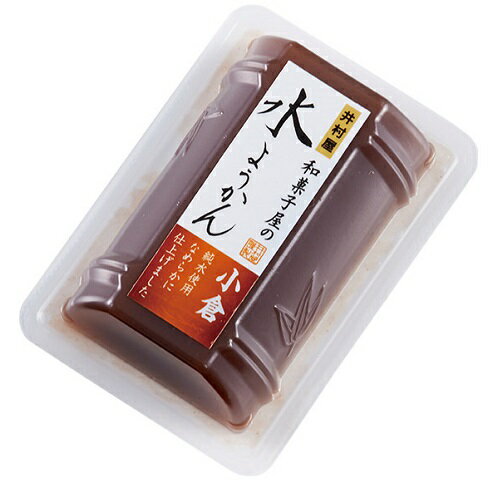 【訳あり】賞味期限：2026年7月 井村屋 和菓子屋の 水ようかん 小倉 (83g)