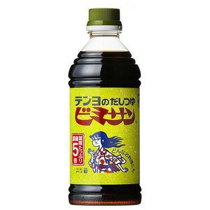 テンヨのだしつゆ ビミサン (500ml) ペットボトル 濃縮5倍の万能調味料