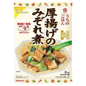  賞味期限：2025年1月31日 キッコーマン うちのごはん厚揚げのみぞれ煮 (110g) 調味料