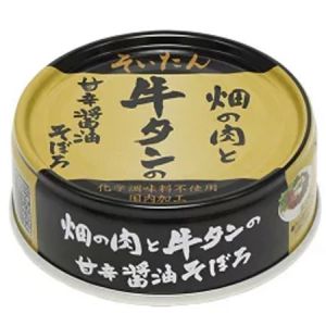 【在庫処分】 賞味期限：2026年4月1日 伊藤食品 畑の肉と牛タンそぼろ (60g) 缶詰 おかず