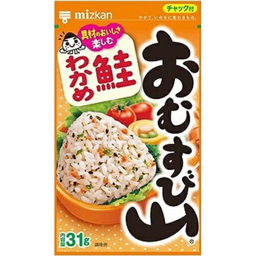 【在庫処分】 賞味期限：2027年1月19日 ミツカン おむすび山 鮭わかめ (31g) 調味料のサムネイル