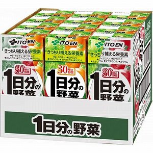 楽天大将もビックリ！SCB伊藤園 1日分の野菜 （200ml紙パック×12本） 野菜ジュース