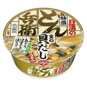 【在庫処分】 賞味期限：2025年11月15日 日清のどん兵衛 特盛 重ね貝だし鶏塩うどん (80g) カップうどんのサムネイル