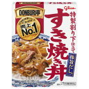 グリコ DONBURI亭 すき焼き丼 (1人前) レトルト パウチ