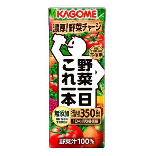 【24本セット】 カゴメ 野菜一日これ一本 200ml 24本入 紙パック 野菜100％