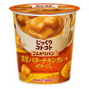 ポッカ じっくりコトコト こんがりパン 濃厚バターチキンカレー味 (23.9g) インスタント カップスープ