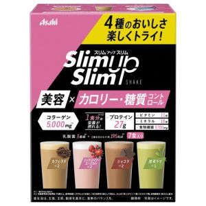 【A】 アサヒグループ食品 スリムアップスリム シェイク 7食 (420g×7袋)