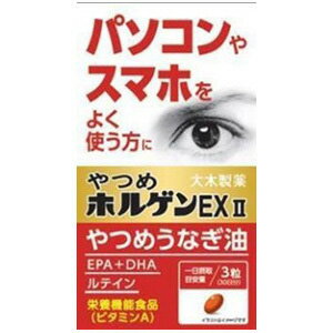 やつめホルゲン EX II (90粒) 栄養機能食品 パソコンやスマホをよく使う方に