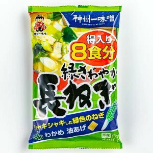 神州一 得入り 長ねぎ汁 (8食) インスタント味噌汁