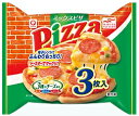 マルハニチロ ミックスピザ 3枚入り (300g)×24個 冷凍食品 レンジ調理 【M】