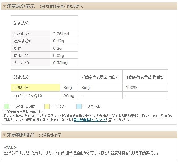 【A】アサヒフード　ディアナチュラスタイル(Dear-Natura) コエンザイムQ10 20日分(20粒) 栄養機能食品 活力と美容が気になる方に