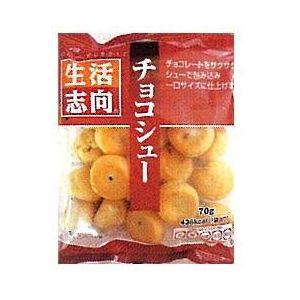 【訳あり】 賞味期限：2021年3月9日 生活志向 チョコシュー (60g)