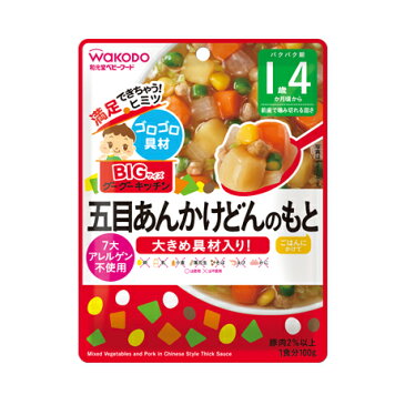 【y】 和光堂 BIGサイズのグーグーキッチン 五目あんかけどんのもと 100g 1歳4か月頃から