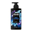 【T】 ユニリーバ アックス AXE プレミアムフレグランス ボディソープ ブルーラベンダー ポンプ 本体 440g